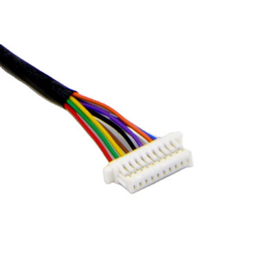 Câble équipé de harnais de fil de lancement d'ODM 0.8mm d'OEM avec le connecteur de JST SUR