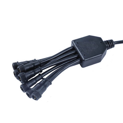 Y forment câbler le câble imperméable IP67 de connecteur pour la LED extérieure