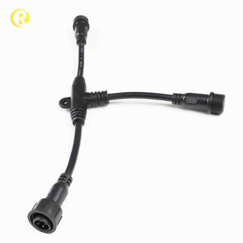L'extension du mâle M12 imperméable et du connecteur femelle câblent 3 4 5 8 12 Pin Sensor