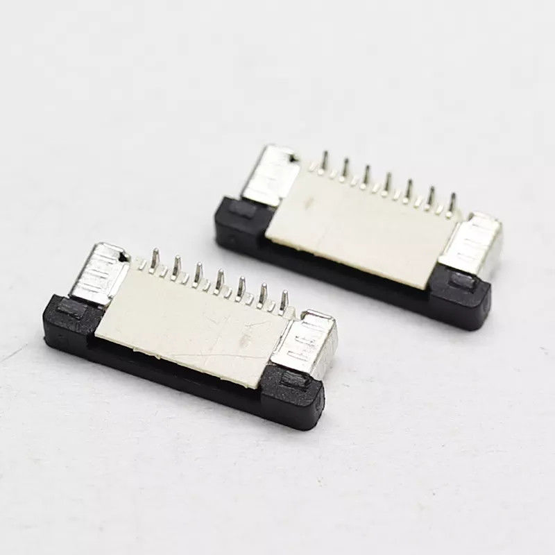 Type vetical du lancement H2.0mm du connecteur 0.5MM 1.0MM de ZIF SMT FPC FFC