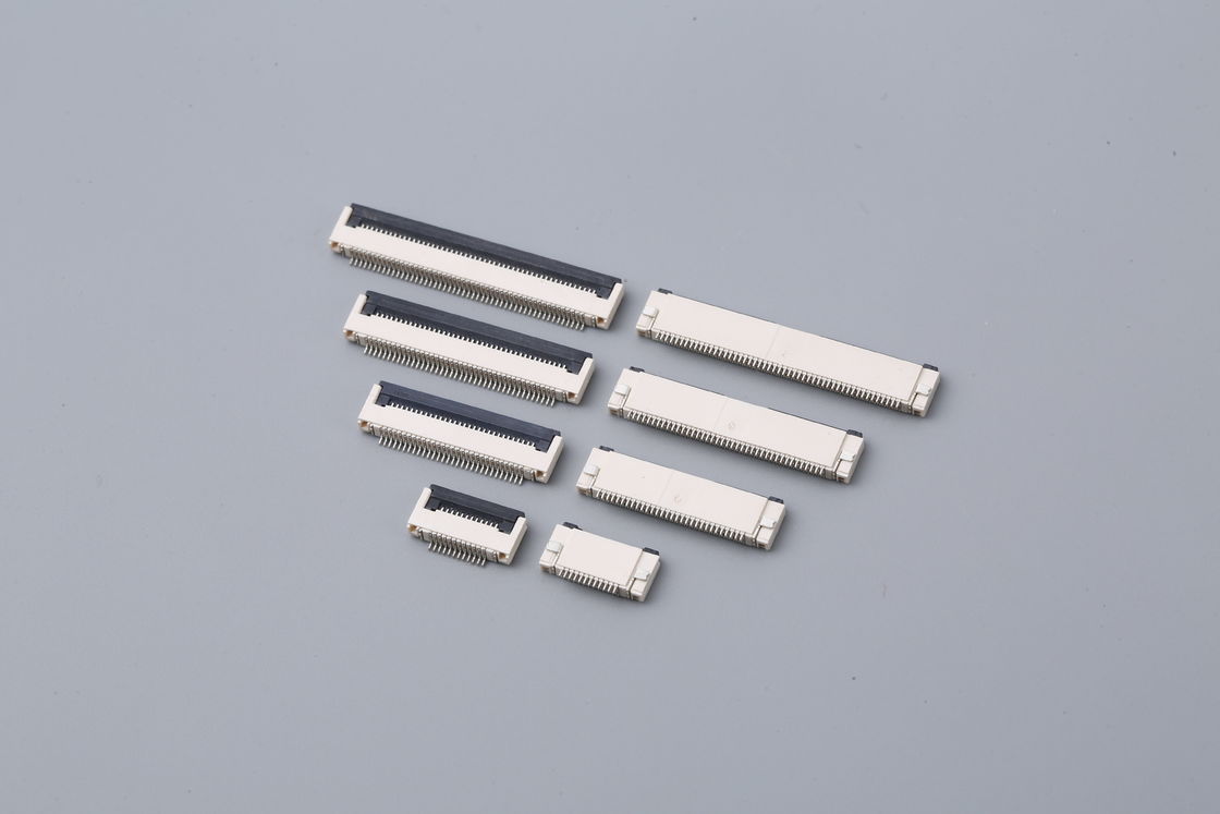 Fpc connecteur flip 0,5 mm pour pcb 4 5 6 8 10 12 14 16 18 20 22 24 26 28 30 32 34 36 40-60 broches