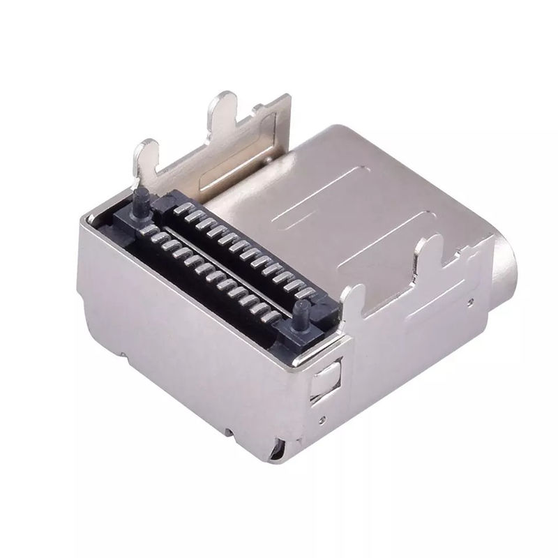 Les connecteurs USB de type C SUS301 24 broches augmentent le type CH3.4 allongent