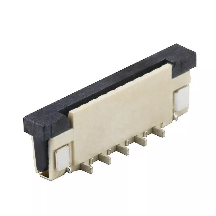 Type fil vertical de connecteur de SMT de lancement de 28Pin 1.0mm ZIF FPC à embarquer