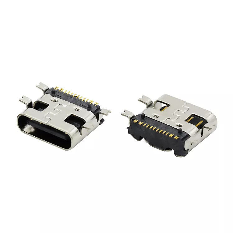 16Pin USB 3.1 Réceptacle réversible Type C Connecteur de prise femelle SMT