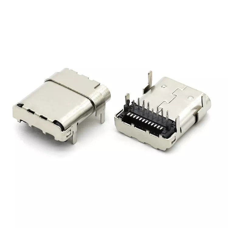 TOP MOUNT Through Hole SMT Type 24Pin USB 3.1 C Connecteur femelle pour PCB