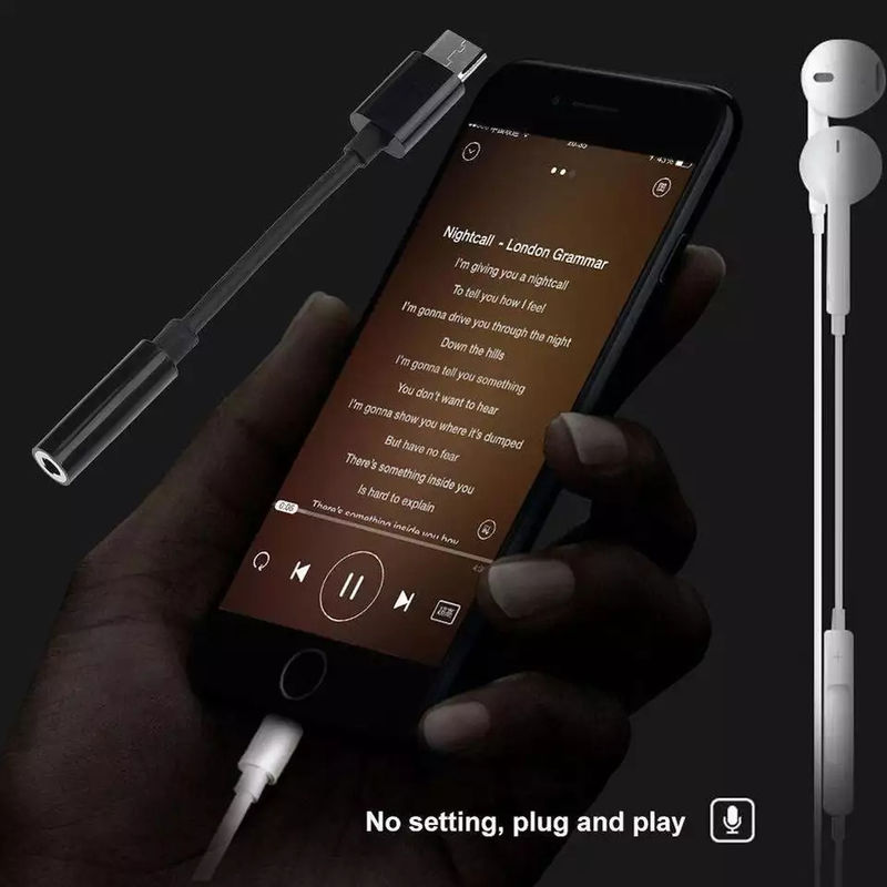 Adaptateur de câble pour écouteurs de type C à 3,5 mm USB 3.1 Type C pour Xiaomi Samsung Android
