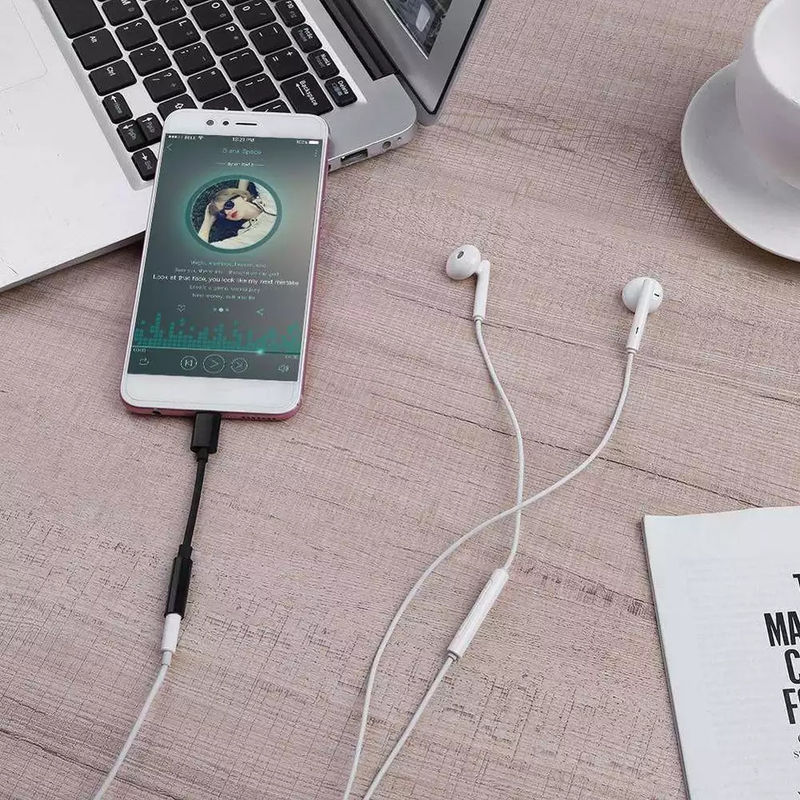 Adaptateur de câble pour écouteurs de type C à 3,5 mm USB 3.1 Type C pour Xiaomi Samsung Android