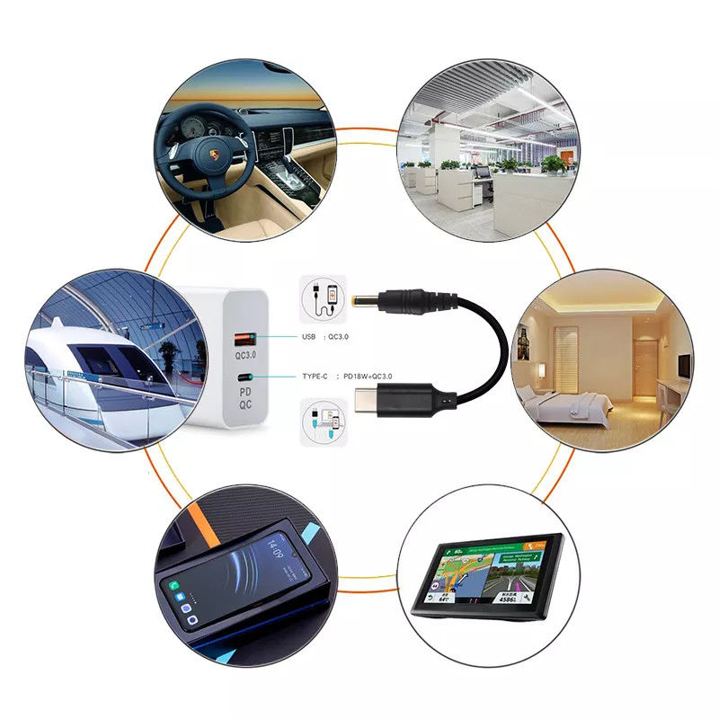 DC 15v Type 20V Convertisseur Usb C Pd Déclencheur 5525mm