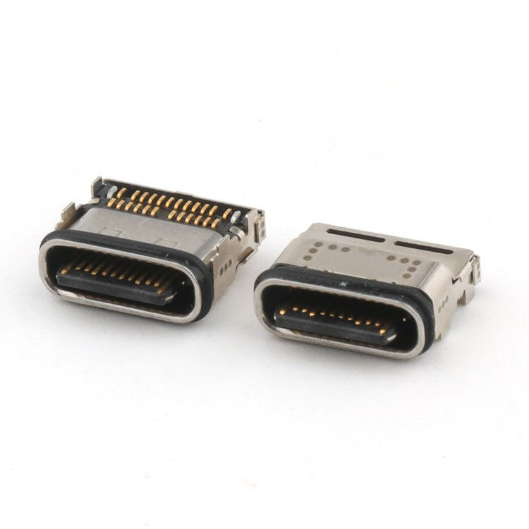 Connecteur USB C à 24 broches SMT Type IPX8 Connecteur USB C à l'épreuve de l'eau