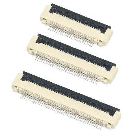 Fpc connecteur flip 0,5 mm pour pcb 4 5 6 8 10 12 14 16 18 20 22 24 26 28 30 32 34 36 40-60 broches