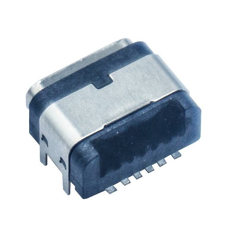Montage de panneau imperméable à l'eau PCB 6 broches Femme Connecteur USB de type C
