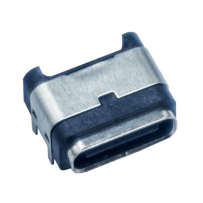Montage de panneau imperméable à l'eau PCB 6 broches Femme Connecteur USB de type C