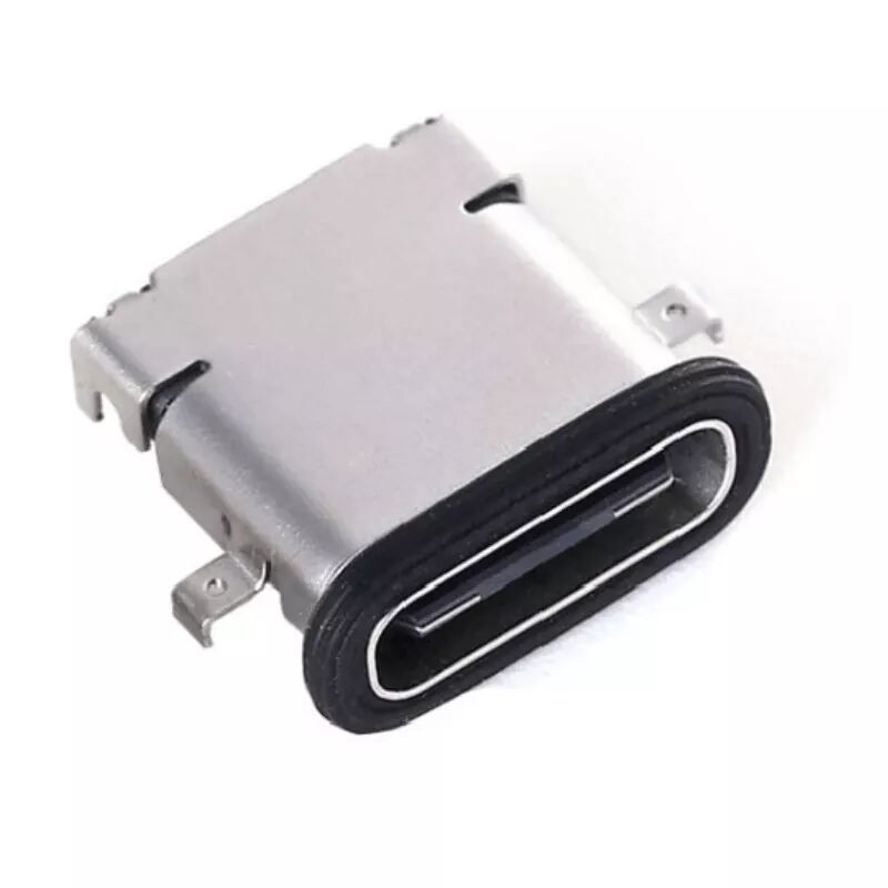 Connecteur USB Type C IP67 Étanche Montage Intermédiaire USB Type C 3.0 SMT Trou Traversant Connecteur USB Vertical