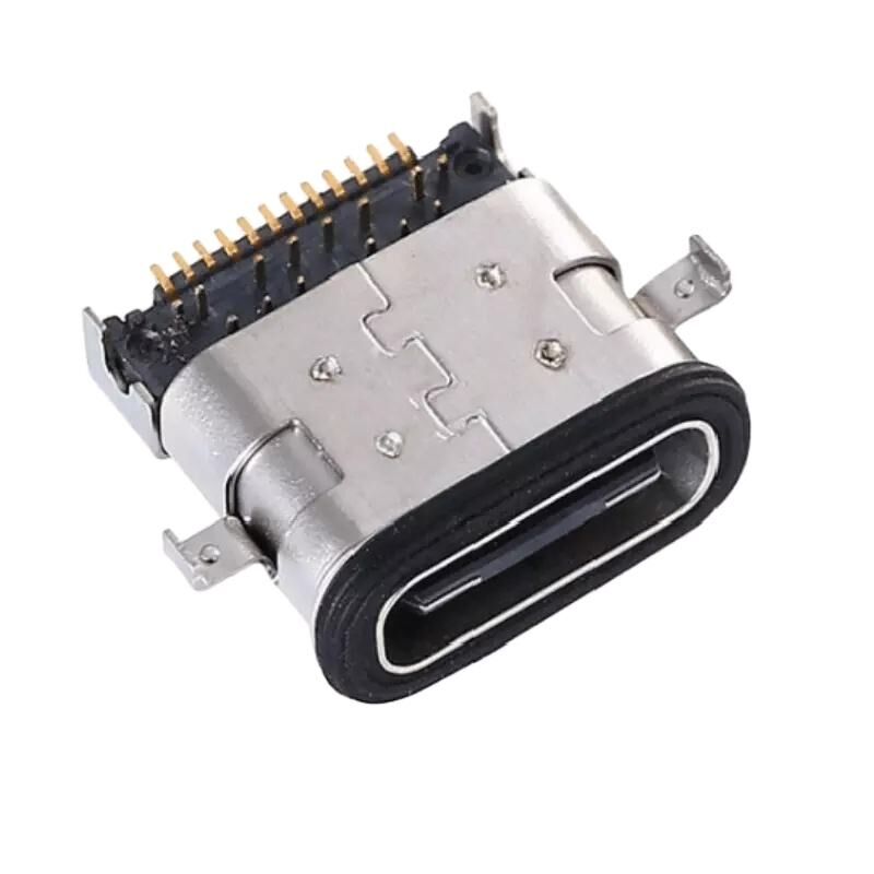 Connecteur USB Type C IP67 Étanche Montage Intermédiaire USB Type C 3.0 SMT Trou Traversant Connecteur USB Vertical