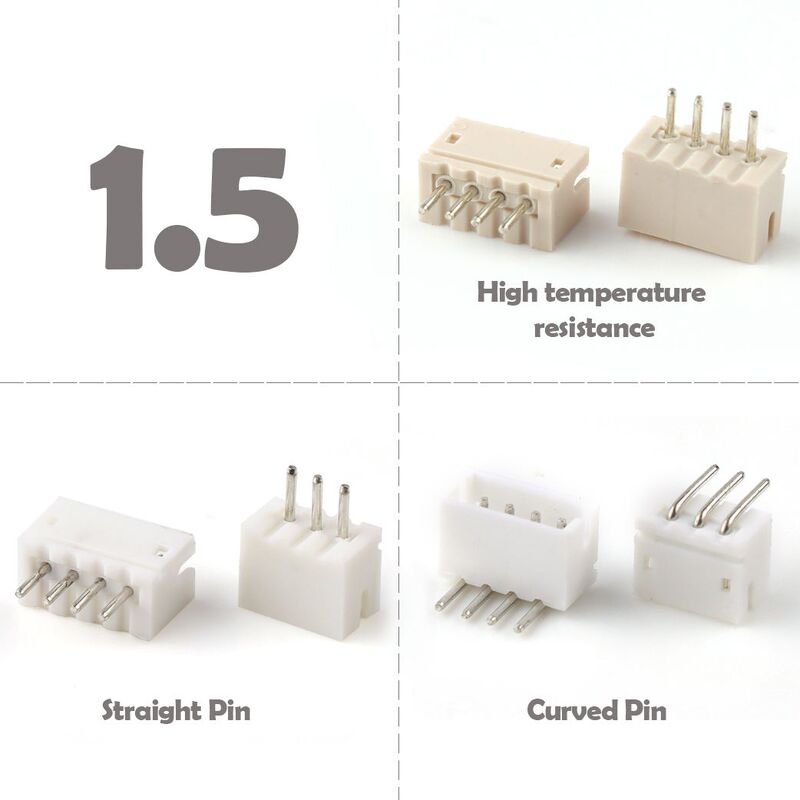 Connecteur de fil à carte Wafer Molex 1,5 mm 2,0 mm Pitch ZH PH HY LCP 2,5 mm Wafer-connecteur