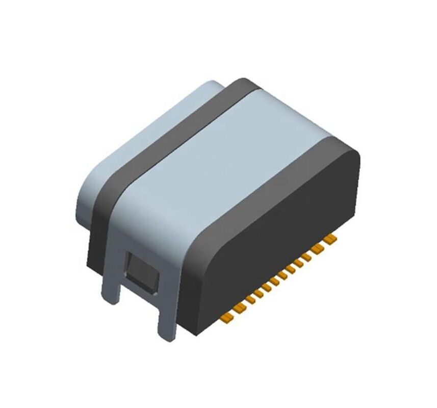 Connecteur USB féminin 16 broches Socket imperméable à l'eau de type c SMT IPX7