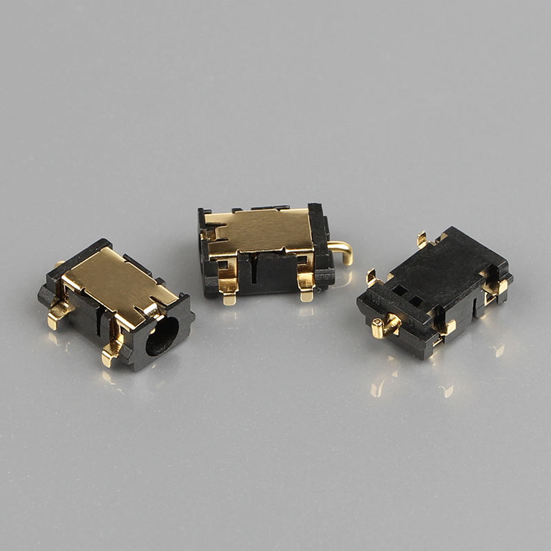 5 PIN DC-058-1.3mm DIP en laiton contact en nylon boîtier adaptateur de courant en courant continu prise féminine
