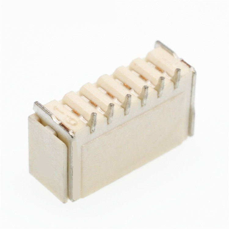 Support de connecteur à boucle horizontale/verticale pour prise de wafer de 1,0 mm, résistant aux hautes températures, en bronze phosphoreux