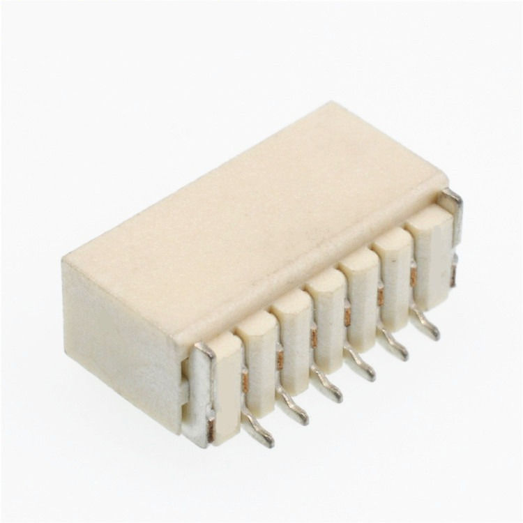 Support de connecteur à boucle horizontale/verticale pour prise de wafer de 1,0 mm, résistant aux hautes températures, en bronze phosphoreux