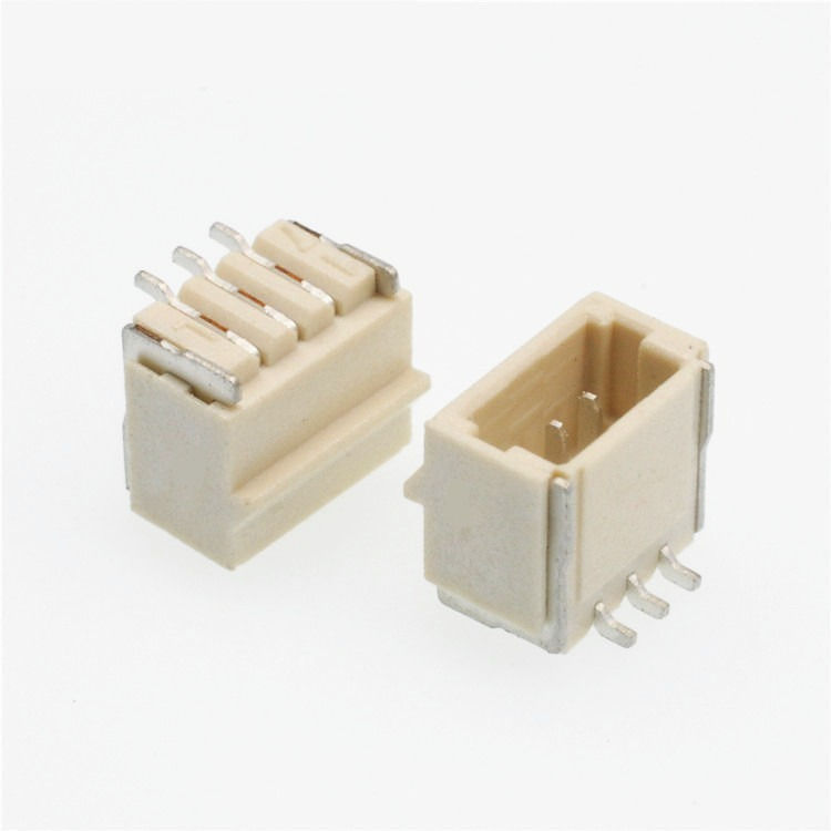 Support de connecteur à boucle horizontale/verticale pour prise de wafer de 1,0 mm, résistant aux hautes températures, en bronze phosphoreux