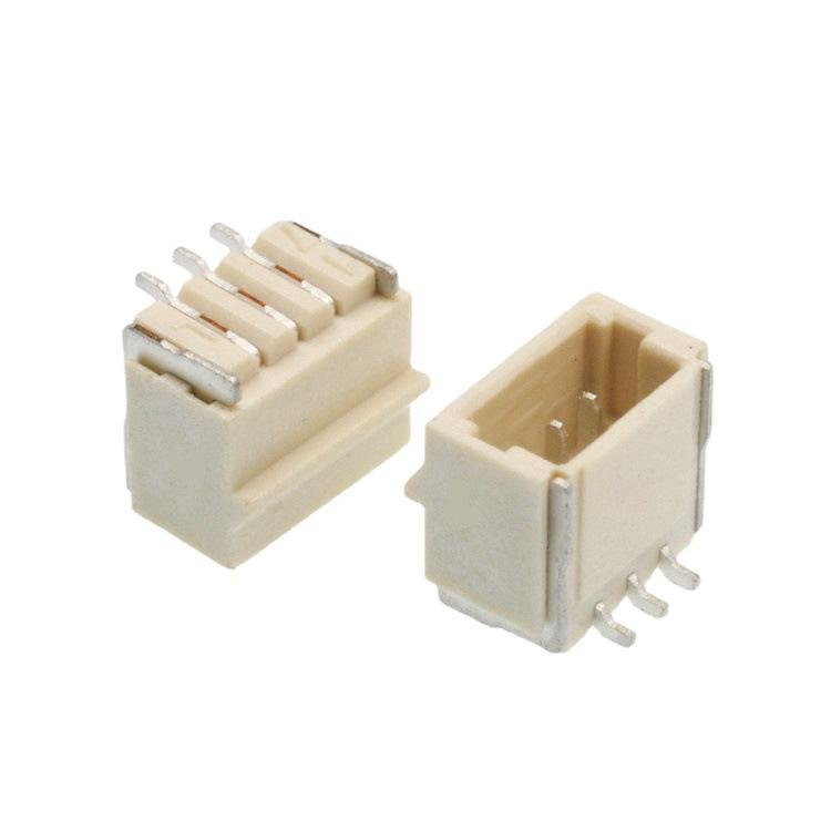 Support de connecteur à boucle horizontale/verticale pour prise de wafer de 1,0 mm, résistant aux hautes températures, en bronze phosphoreux