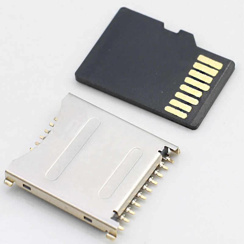 Connecteur de carte 19 broches 3-en-1 Micro SD UHS II UFS SMT Hauteur 1,6 mm USB en acier inoxydable pour une meilleure lisibilité Moteur de recherche