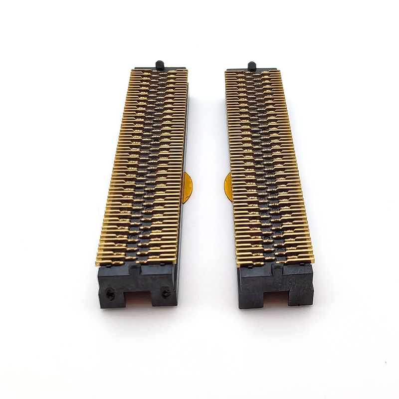 Connecteur de communication femelle 1,27 mm 4x25P H5.08 SMT Type Y Or complet 1u pour PCBA