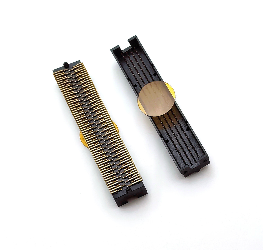 Connecteur de communication femelle 1,27 mm 4x25P H5.08 SMT Type Y Or complet 1u pour PCBA