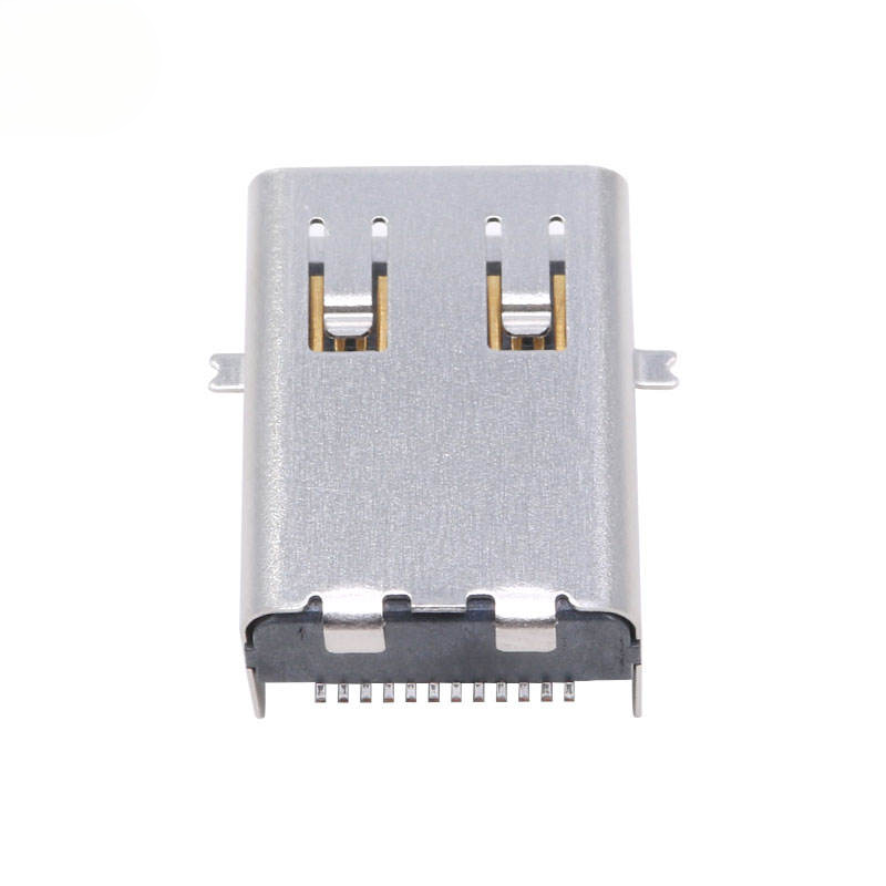 USB 3.1 Type-C 24-Pin High-Frequency Bandwidth 40Gbps Ultra-High-Speed Transmission Female Connector