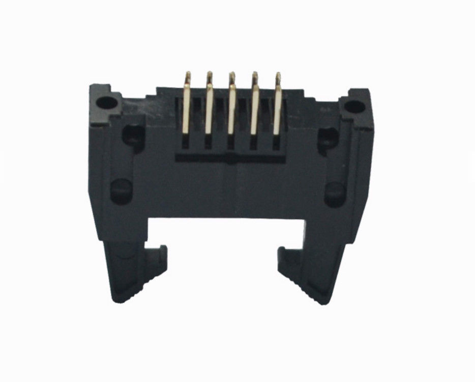 L'or a plaqué le panneau de carte PCB pour câbler le connecteur de mâle de l'IMMERSION IDC de l'éjecteur 2.0mm de connecteurs