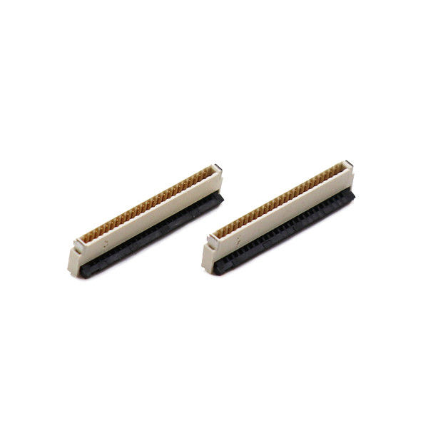 En bas du contact 0,5 millimètres lancent le Taper taille de ÉÉpinglergler Under Lock SMT du connecteur 4 de FPC de 1.0mm