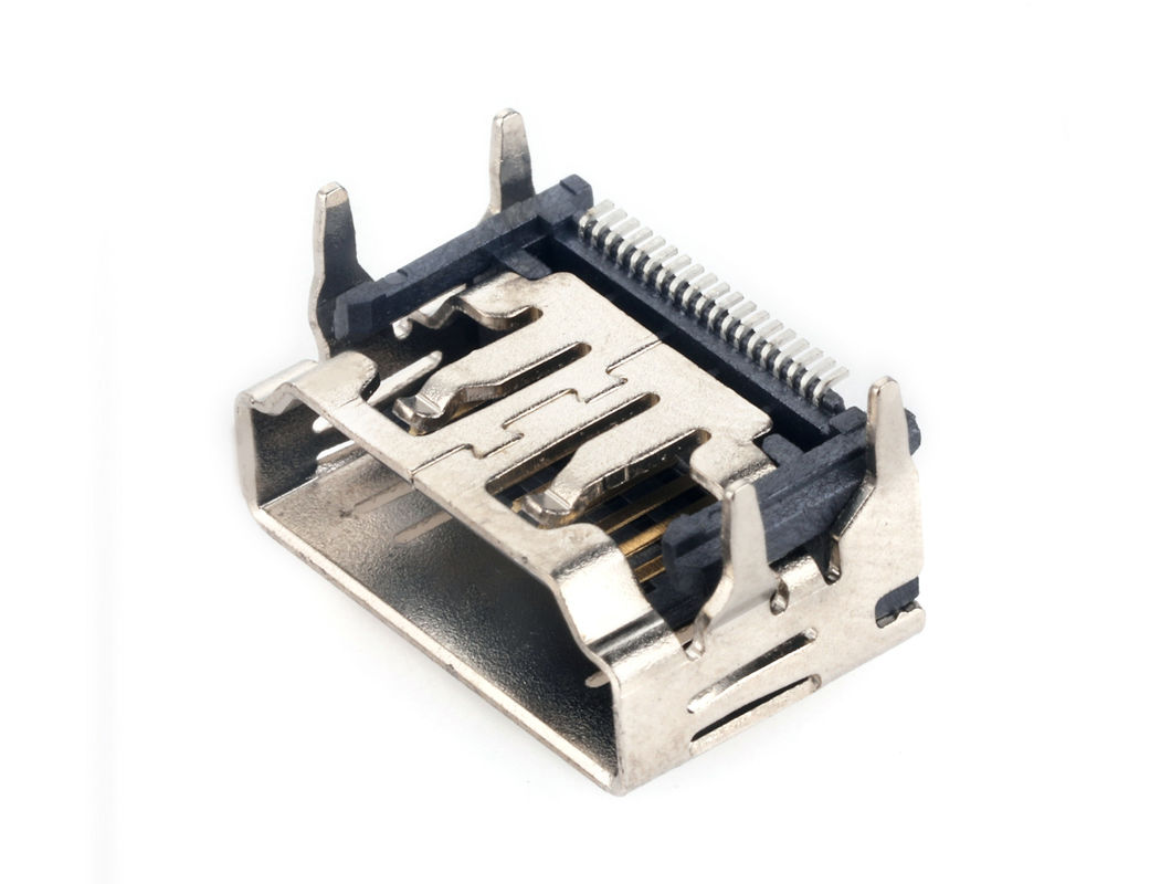 Taper de SMT Câbles connecteur micro femelles de 19P HDMI pour le boîtier décodeur
