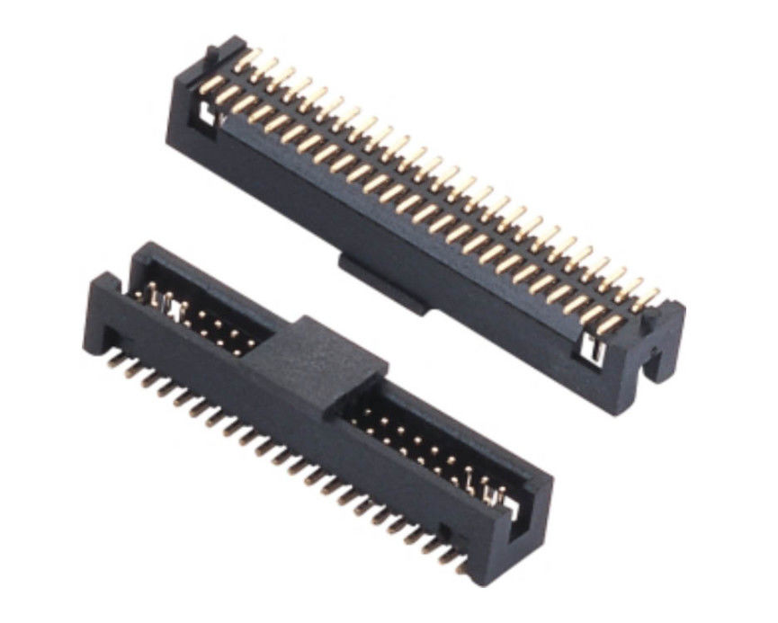 Borne d'UL94V-0 SMT 60 connecteur d'en-tête de boîte de 2,54 millimètres pour l'équipement automatique