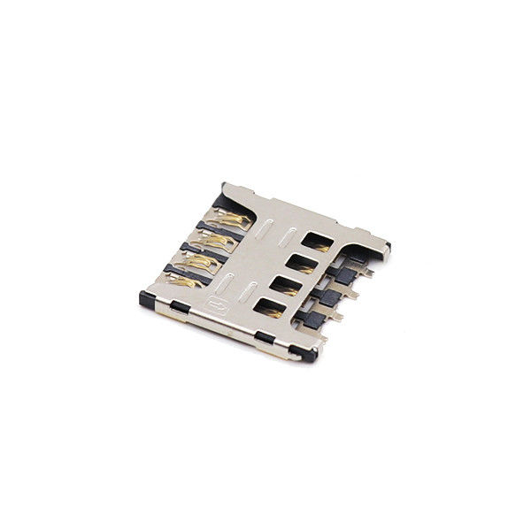 LCP 8 ÉÉpinglergler Micro SIM Carte Prise Connecteur Pousser tirent la longévité de cycles de H1.8mm 5000
