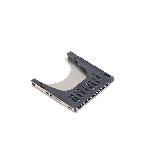 Taper prise micro 10p de poussée de SMT de connecteurs de carte de mémoire d'écart-Taper d'UL94V-0