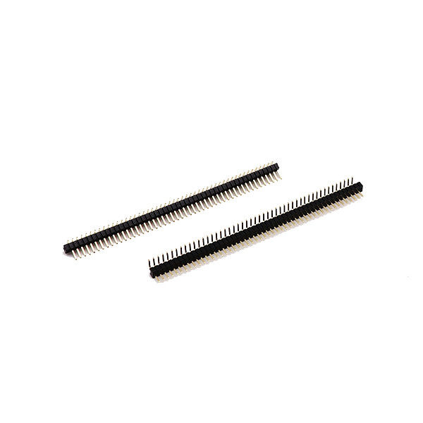 mâle ÉÉpinglergler entête Connecteurs Right Angle de lancement de 1.27mm pour la carte électrique de carte PCB