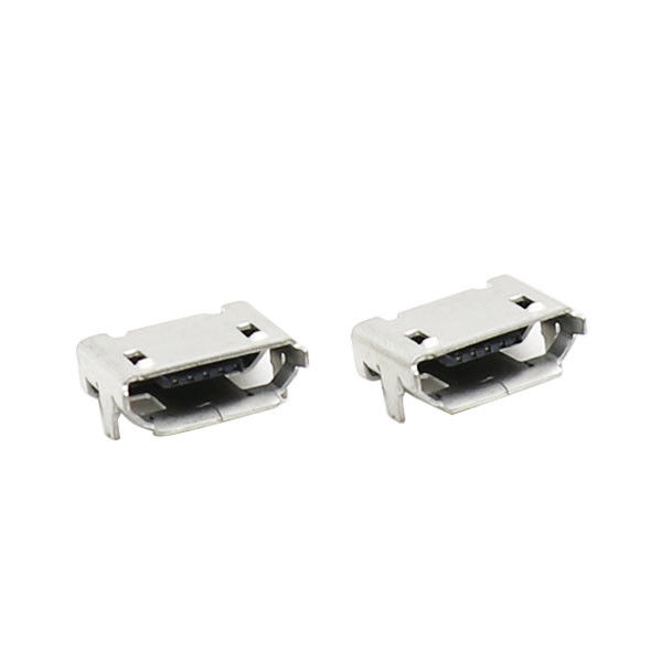 SMD PLONGENT la prise micro micro de carte PCB de 7.2mm USB 5 ÉÉpinglergler Connecteur Taper B USB avec le bord