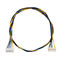 HEURES DF14-9S-1.25C de câble équipé de harnais du fil 9pin de 1.25mm à JST SPH-002T-P0.5S