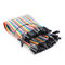 la ligne la planche à pain GPIO de 1.25mm 40 PIN Flat Rainbow Ribbon Cable Dupont câble