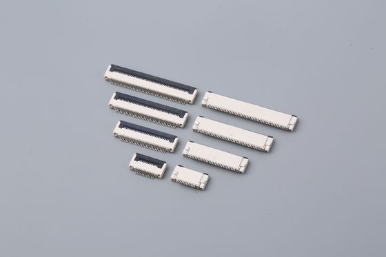Fpc connecteur flip 0,5 mm pour pcb 4 5 6 8 10 12 14 16 18 20 22 24 26 28 30 32 34 36 40-60 broches