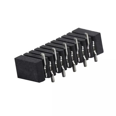 Type barre verticale de connecteur de FPC de SMT de contact réversible de lancement noir de 1.0mm à la barre