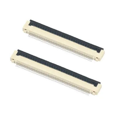 Fpc connecteur flip 0,5 mm pour pcb 4 5 6 8 10 12 14 16 18 20 22 24 26 28 30 32 34 36 40-60 broches
