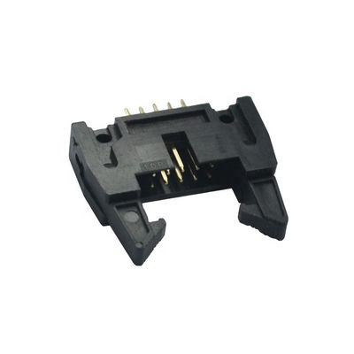 L'or a plaqué le panneau de carte PCB pour câbler le connecteur de mâle de l'IMMERSION IDC de l'éjecteur 2.0mm de connecteurs