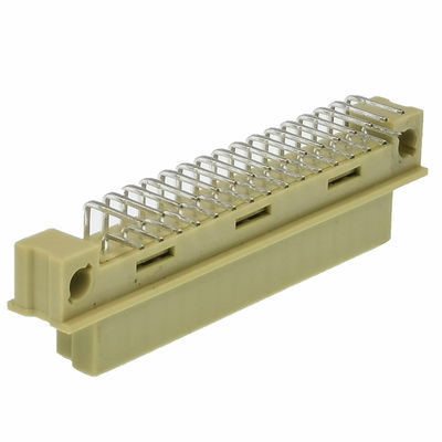 ÉÉpinglergler à angle droit du mâle 2*16 de connecteur d'en-tête enveloppé par 2.54mm de la carte PCB Din41612